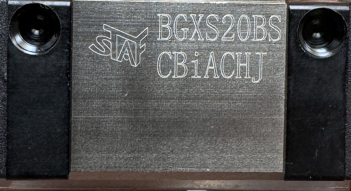 BGXS20BS-NZO PAT 20 CNC Linear Bearing SL-366 - Image 2