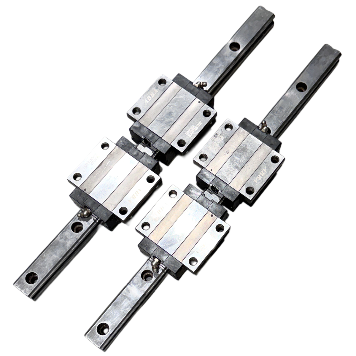 CNC ABBA BRH30A Double Linear Slides with Four Bearings 19inch Length SL-355 - Image 2