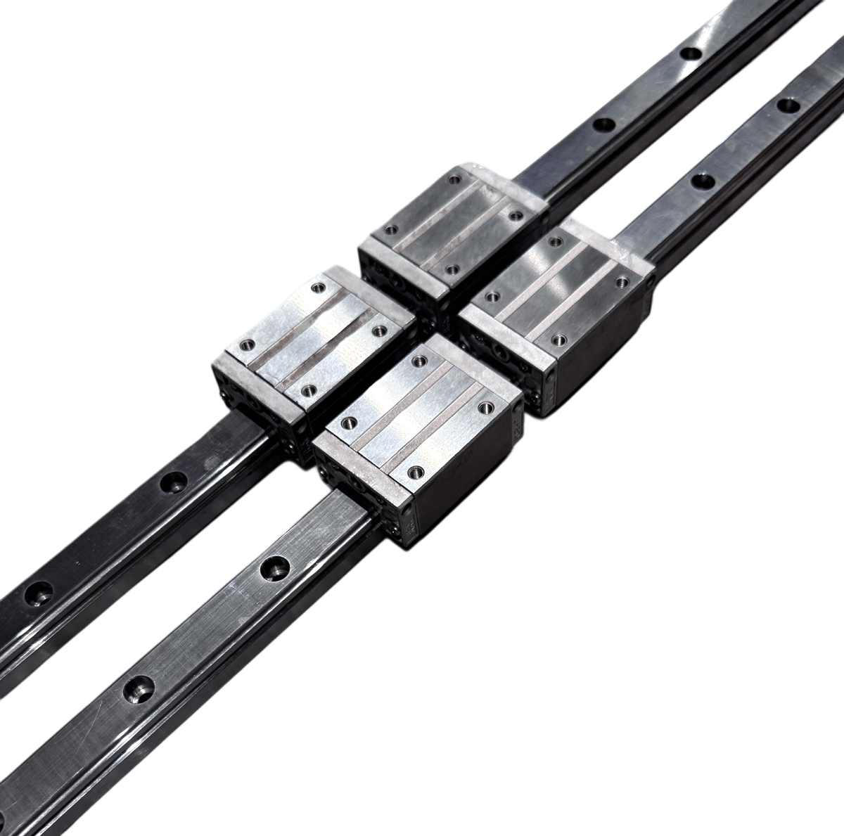 CNC NSK LH20 Double Linear Slides with Four Bearings 30inch Length SL-380 - Image 3