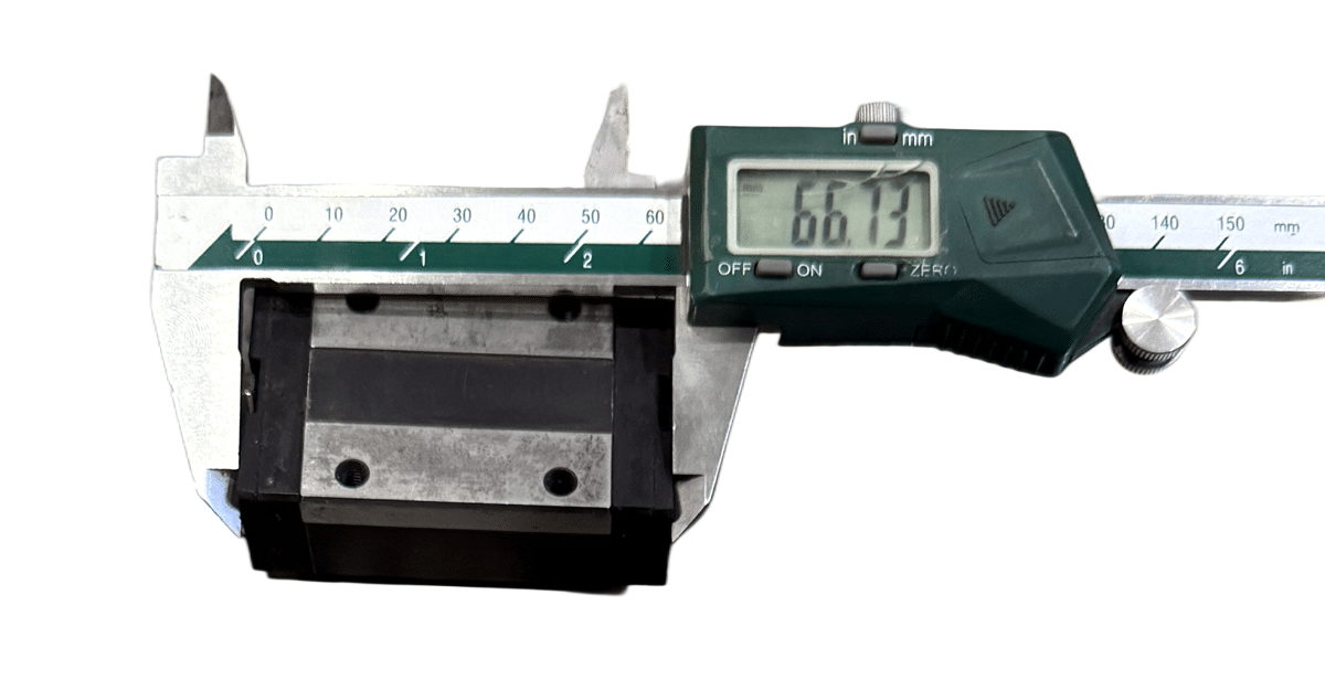 CNC PMI MSB20 Double Linear Slides with Four Bearings 112inch Length SL-374 - Image 8