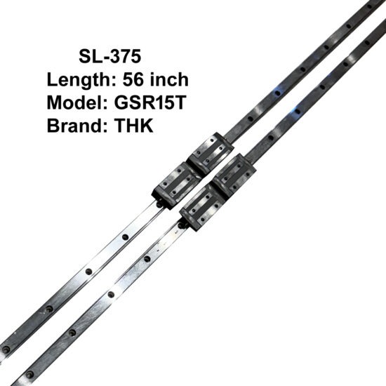 CNC THK GSR15T Double Linear Slides with Four Bearings 56inch Length SL-375