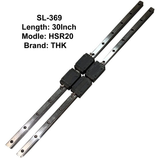 CNC THK HSR20 Double Linear Slides with Four Bearings 30inch Length SL-369