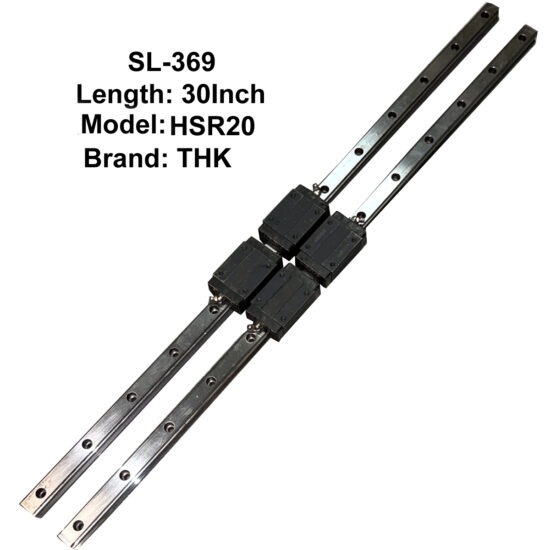 CNC THK HSR20 Double Linear Slides with Four Bearings 30inch Length SL-369