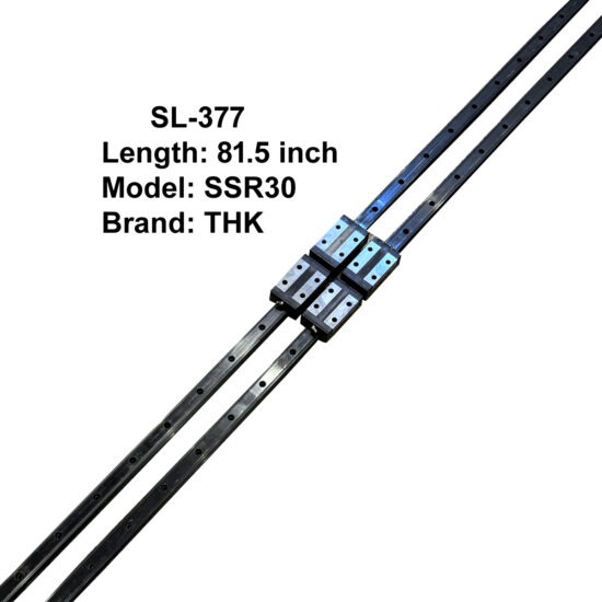 CNC THK SSR30 Double Linear Slides with Four Bearings 81.5inch Length SL-377