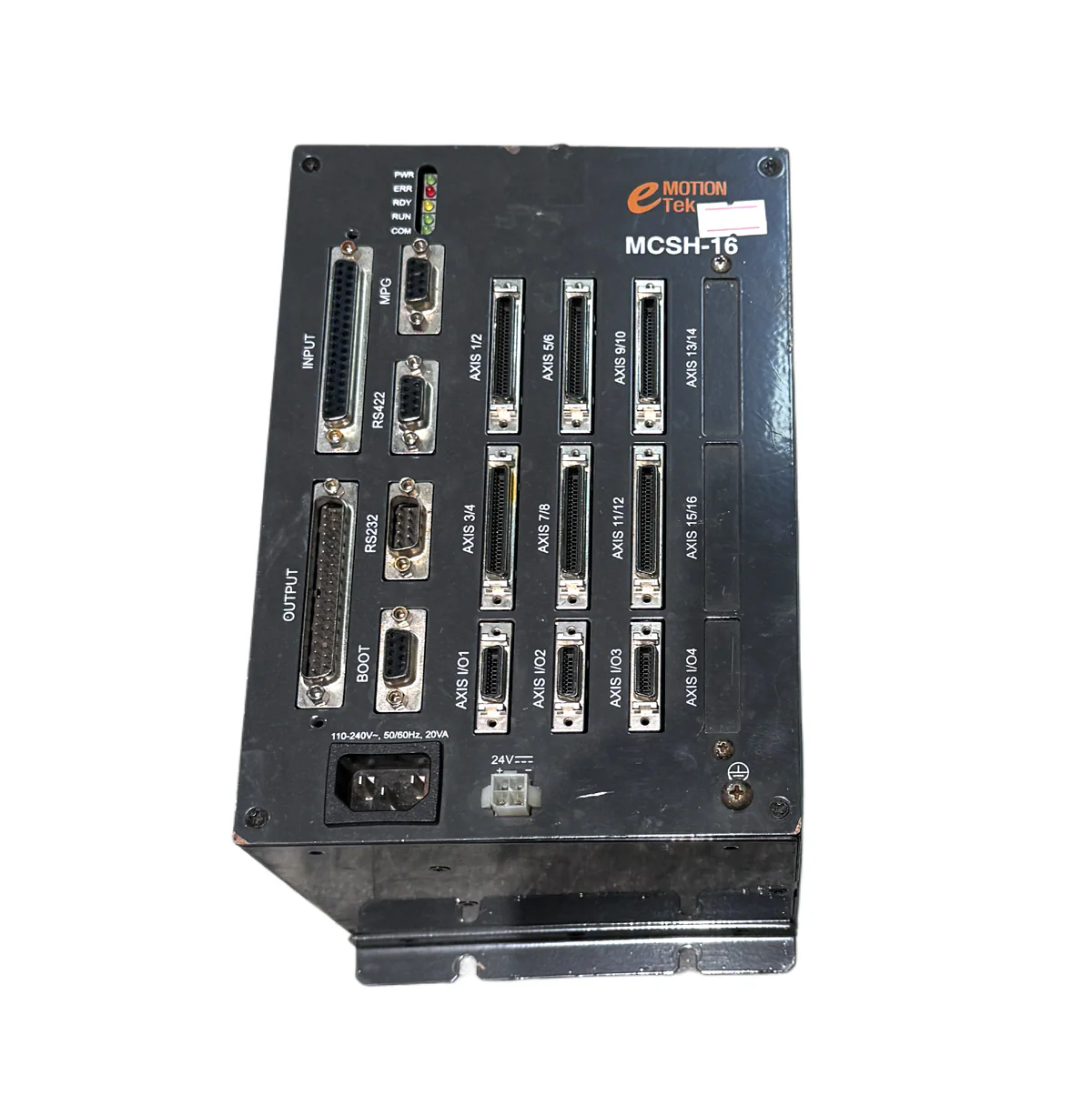 ETEK MOTION MCSH-16P12IO Multi-Axis Motion Controller AS766 - Image 2
