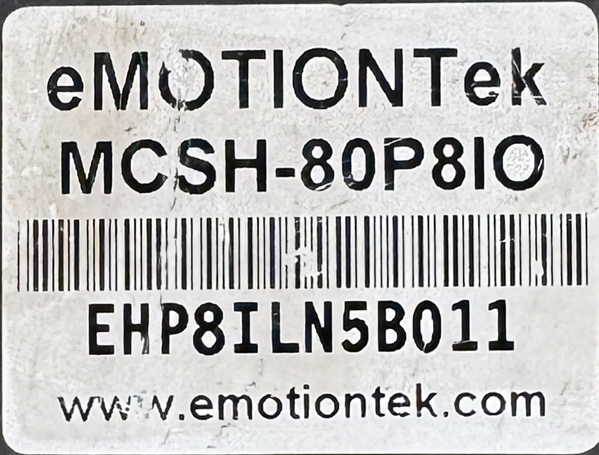 ETEK MOTION MCSH-80P8IO Multi-Axis Motion Controller AS765 - Image 3