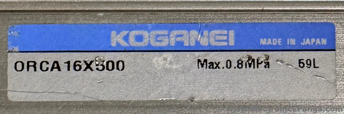 KOGANEI ORCA16X500 Pneumatic Guided Cylinder Actuator N429 - Image 2