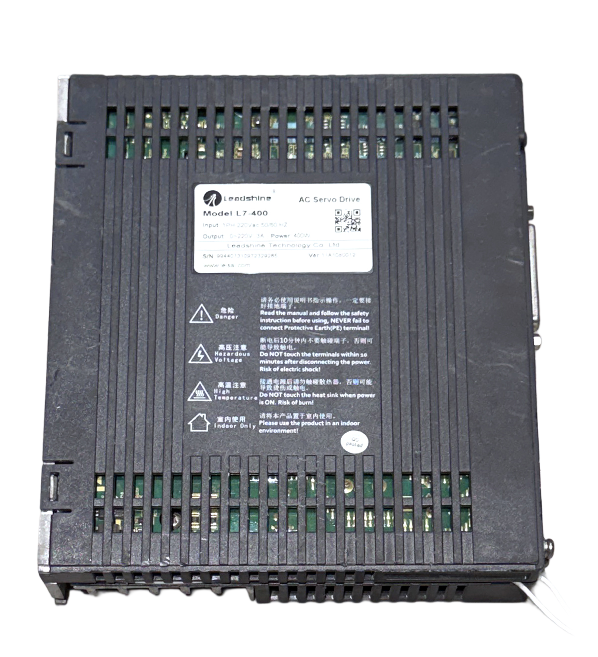 LEADSHINE 0.40Kw (400W) ACM1-06004H2 AC Servo Motor + L7-400 Driver MD438 - Image 10