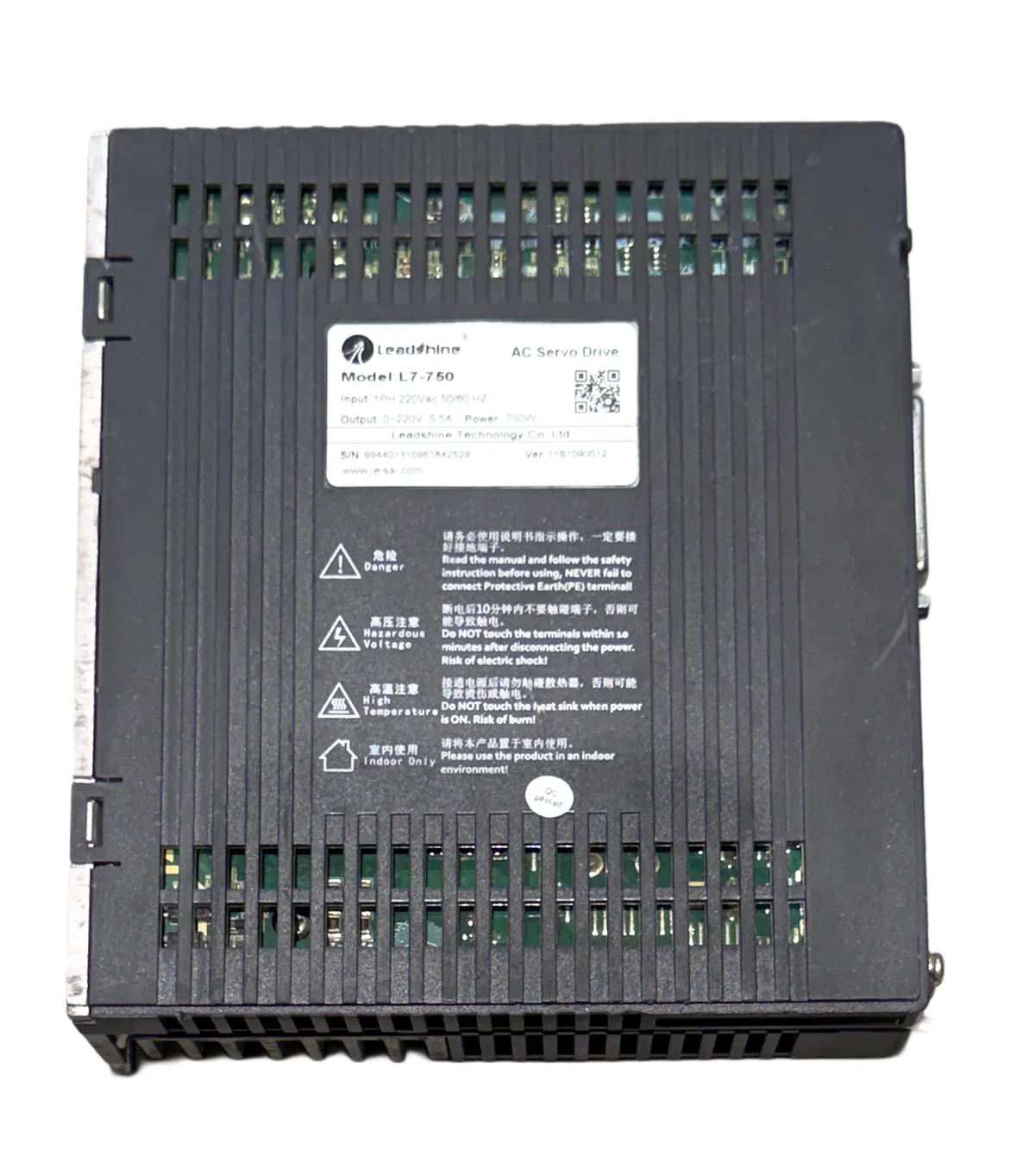 LEADSHINE 0.75Kw (750W) ACM1-08008H2-F1-M17S AC Servo Motor + L7-750 Driver MD445 - Image 10