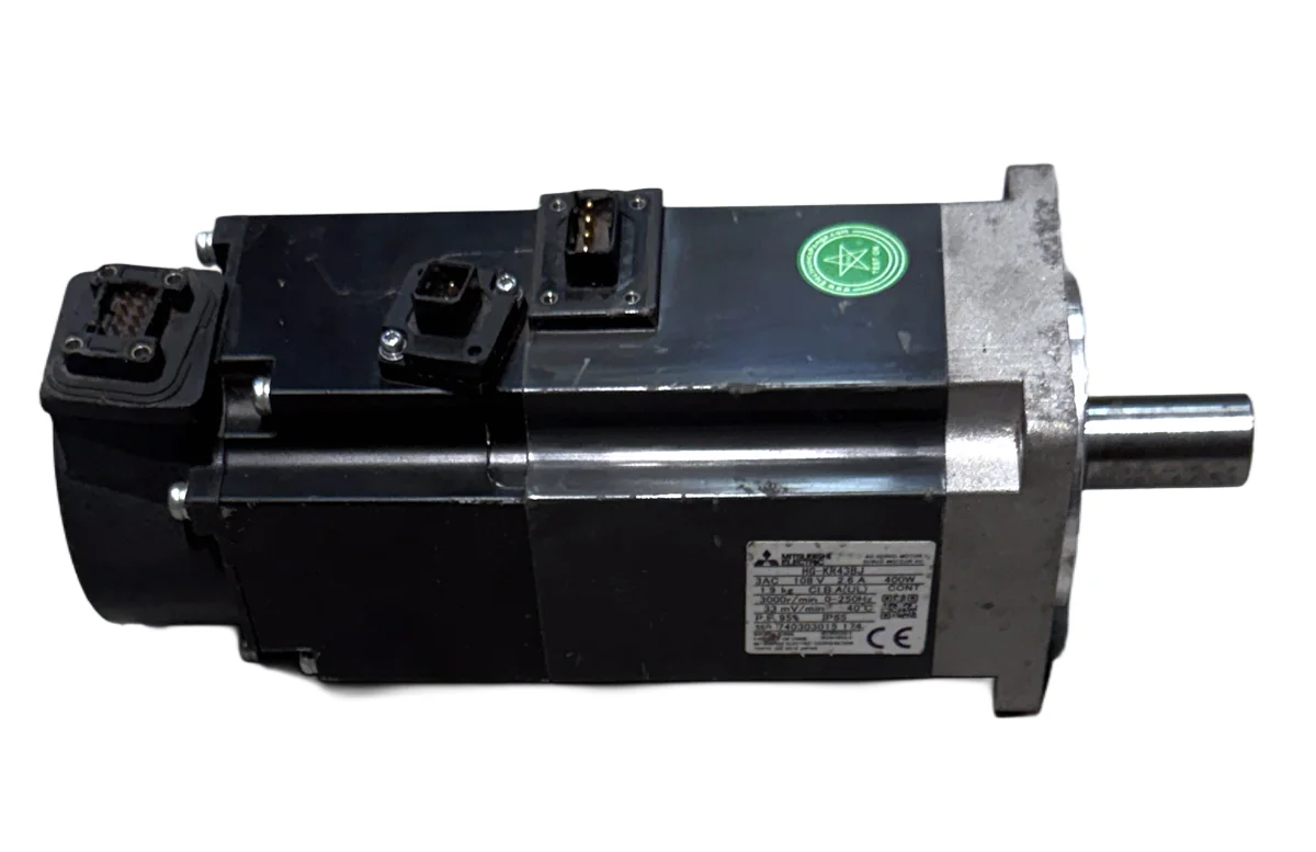 MITSUBISHI 0.4Kw (400W) HG-KR43BJ AC Servo Motor + MR-JE-40A Driver MD450 - Image 4