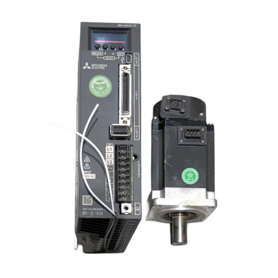 MITSUBISHI 0.4Kw (400W) HG-KR43J AC Servo Motor + MR-JE-40A Driver MD451