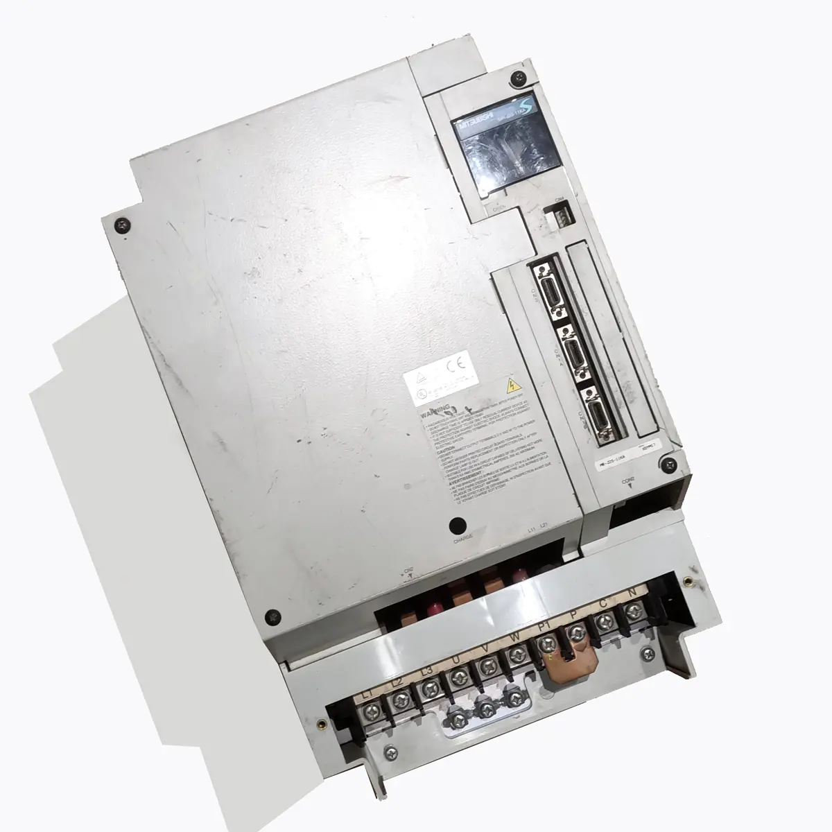 MITSUBISHI 11kw (11000w) HA-LFS11K2 AC Servo Motor + MR-J2S-11KA Driver MD448 - Image 14