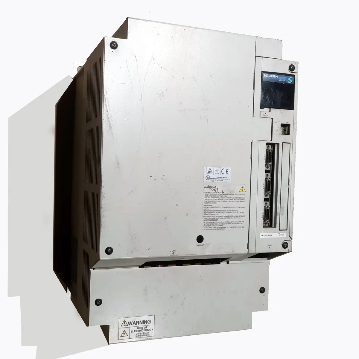 MITSUBISHI 11kw (11000w) HA-LFS11K2 AC Servo Motor + MR-J2S-11KA Driver MD448 - Image 7