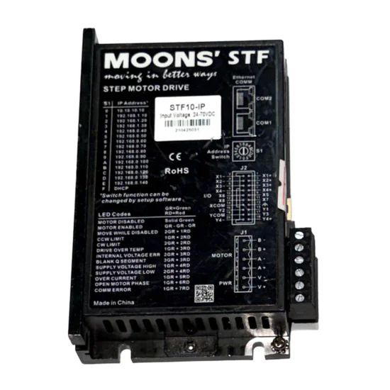 MOONS STF10-IP 24-70V Stepper Motor Driver STD387