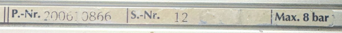 ORIGA P210/25 7inch Working 8.2inch Length Rodless Pneumatic Cylinder N415 - Image 3