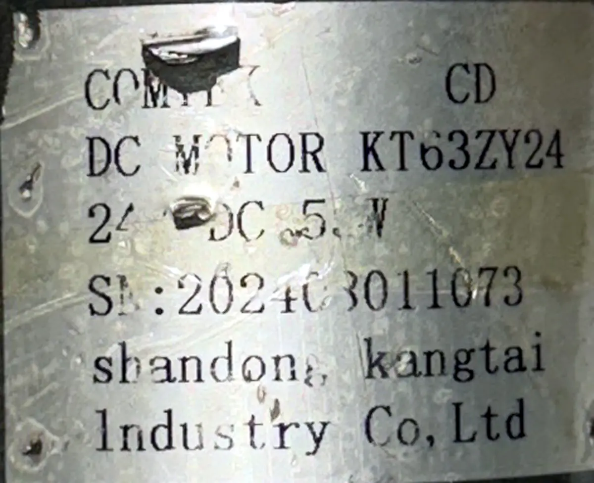 SHANGONG KANGTAI ST01-24-290.130-6 24V/DC 55W Linear Actuator 5inch Stroke DA75 - Image 3