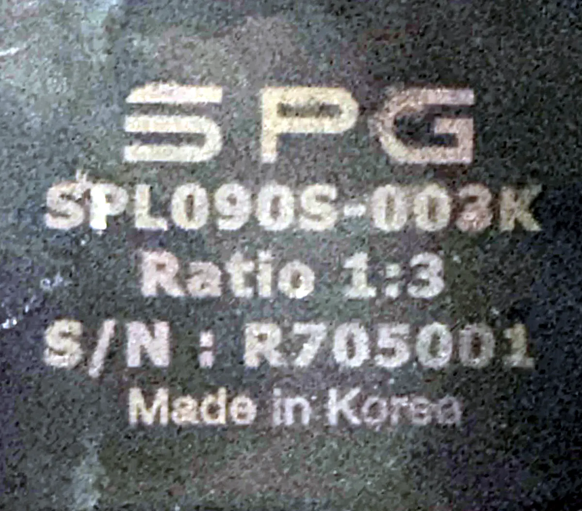 SPG 3:1 Ratio SPL090S-003K Angle Reducer Gearbox For 750w Servo Motor G1688 - Image 2