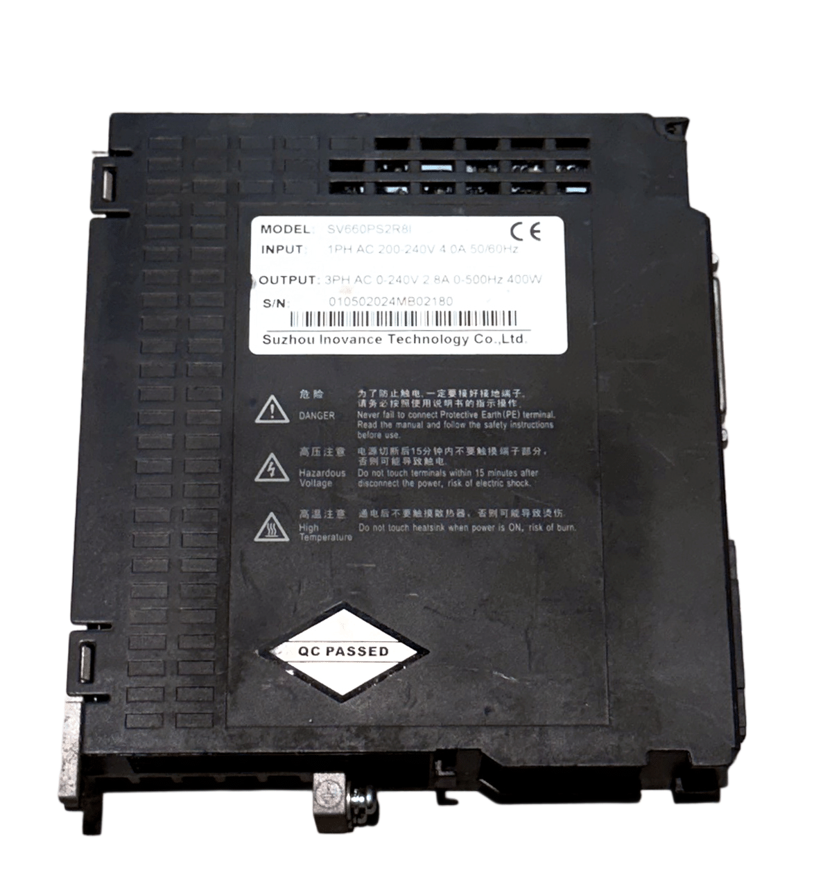 SUZHOU INOVANCE 0.4Kw (400W) MS1H4-40B30CB-A331Z-S AC Servo Motor + SV660PS2R8I Driver MD446 - Image 10