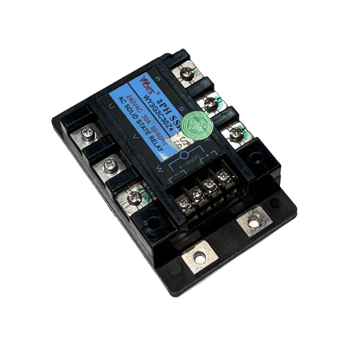 WYES WY3GC30Z4 3-Phase 240V 30A SSR Solid State Relay R70