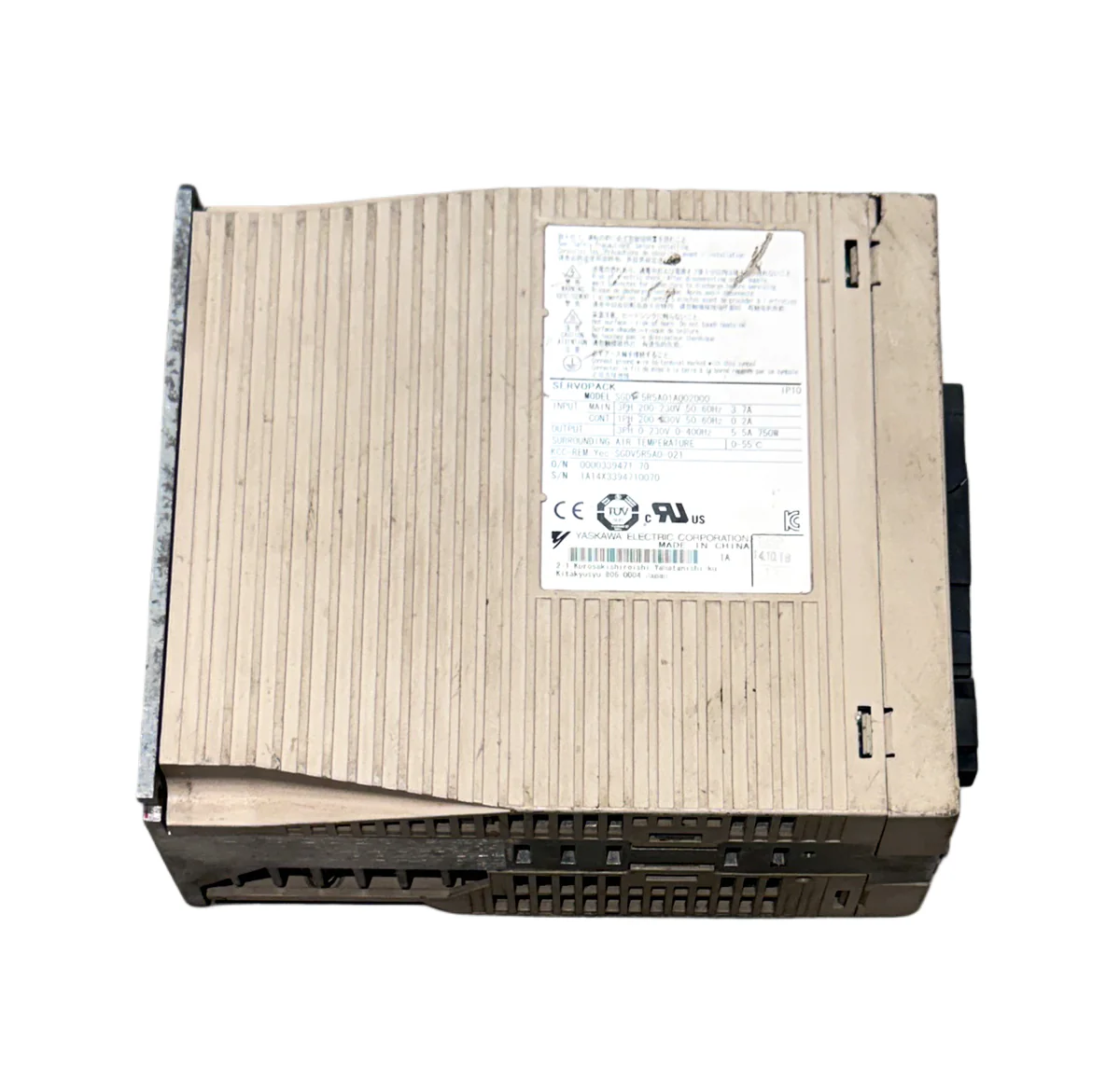 YASKAWA 0.75Kw (750W) SGMAS-08ACA21 AC Servo Motor + SGDV-5R5A01A002000 Driver MD439 - Image 10