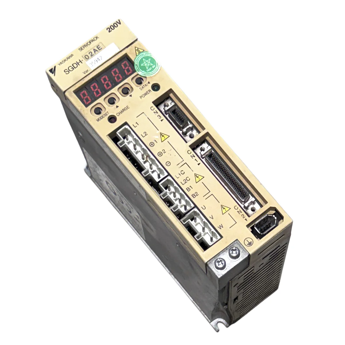 YASKAWA 200W (0.2Kw) SGMAH-02ACA-SW11 AC Servo Motor + SGDH-02AE Driver MD441 - Image 12