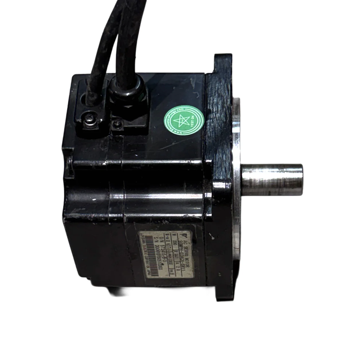 YASKAWA 200W (0.2Kw) SGMPH-02ACA-SW11 AC Servo Motor + SGDH-02AE Driver MD440 - Image 4