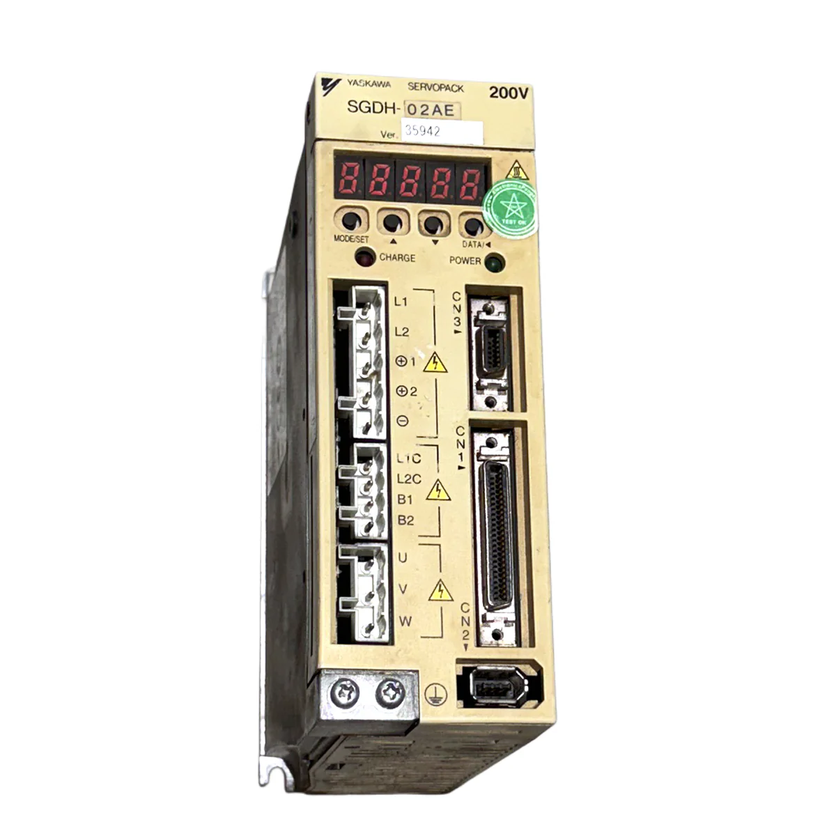 YASKAWA 200W (0.2Kw) SGMPH-02ACA-SW11 AC Servo Motor + SGDH-02AE Driver MD440 - Image 7